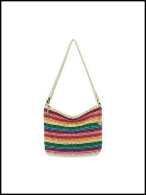 Hand Crocheted Convertible Crossbody Clutch Wristlet 3-in-1 Bag